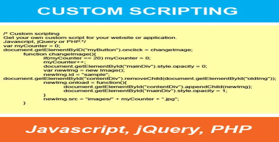 I will create a javascript, jQuery or php script